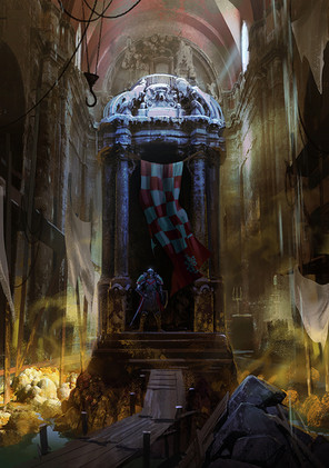 FOR HONOR - PRE-PRODUCTION - Cathedral Concept art