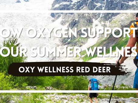 Person hiking outdoors in summer sunlight, symbolizing energy, vitality, and natural recovery through hyperbaric oxygen therapy.