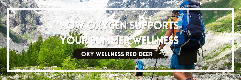 Person hiking outdoors in summer sunshine, symbolizing energy, vitality, and natural wellness supported by hyperbaric oxygen therapy.
