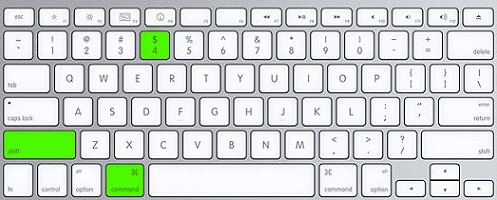Screenshot on Mac