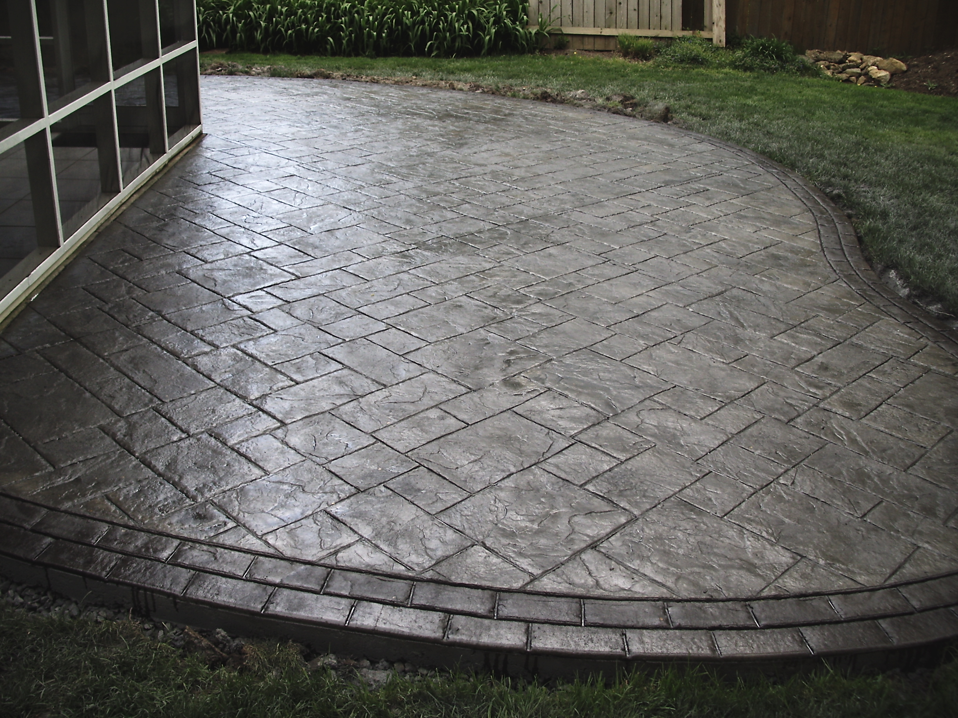 STAMPED PATIOS