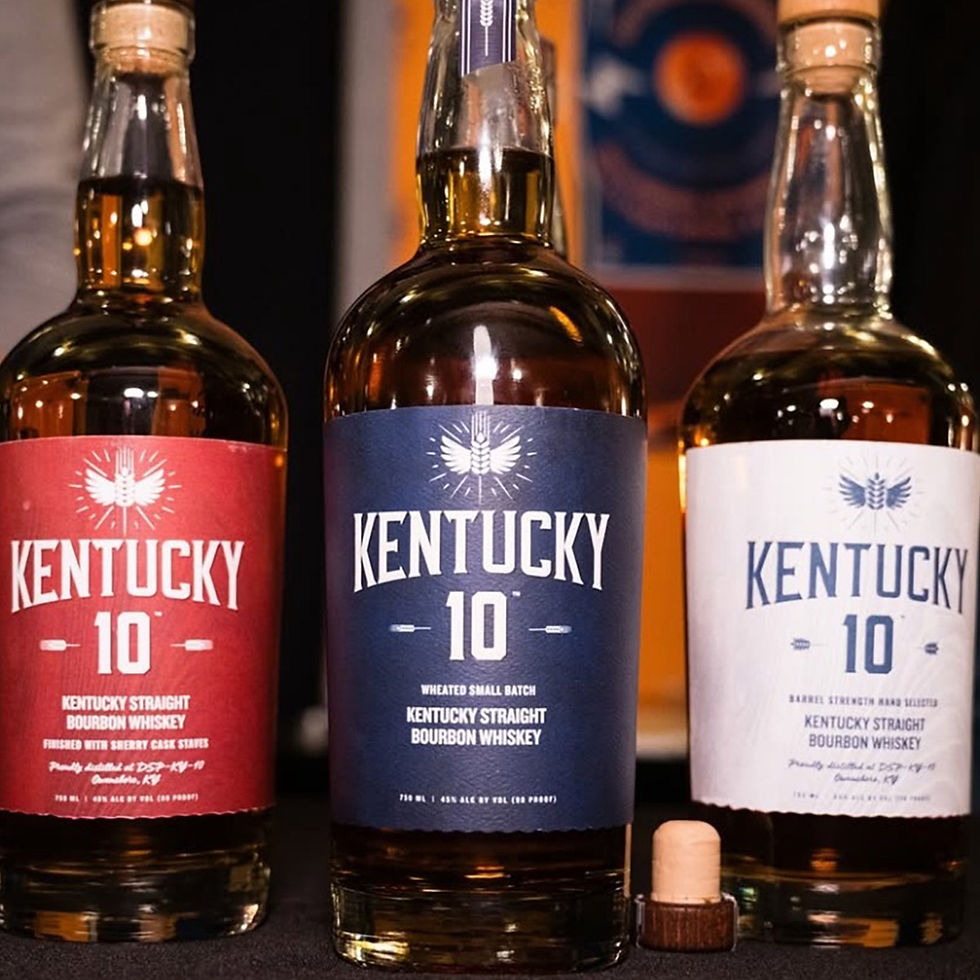 Kentucky 10 Bourbon - Logo Development