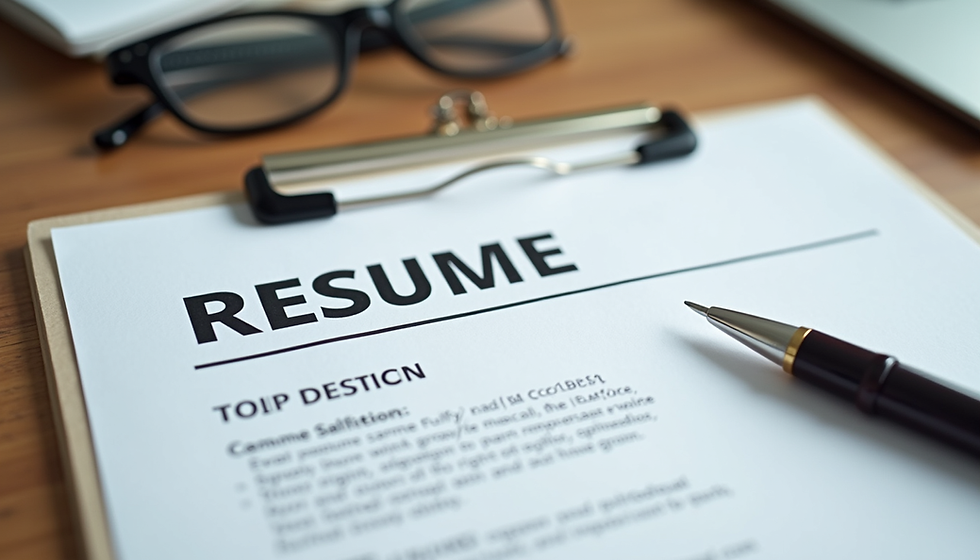 How to Fix Your Resume in One Day