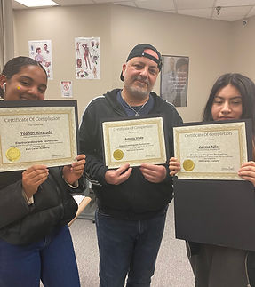 EKG Technician Graduates.jpeg