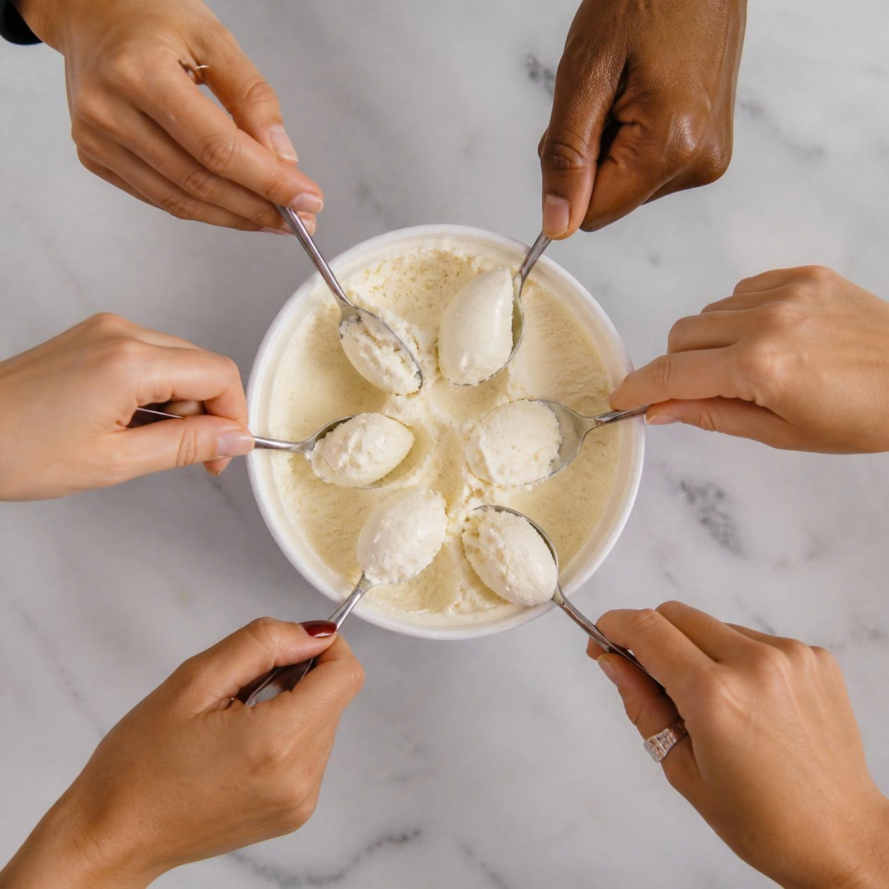 THE ONE WITH THE ICE CREAM