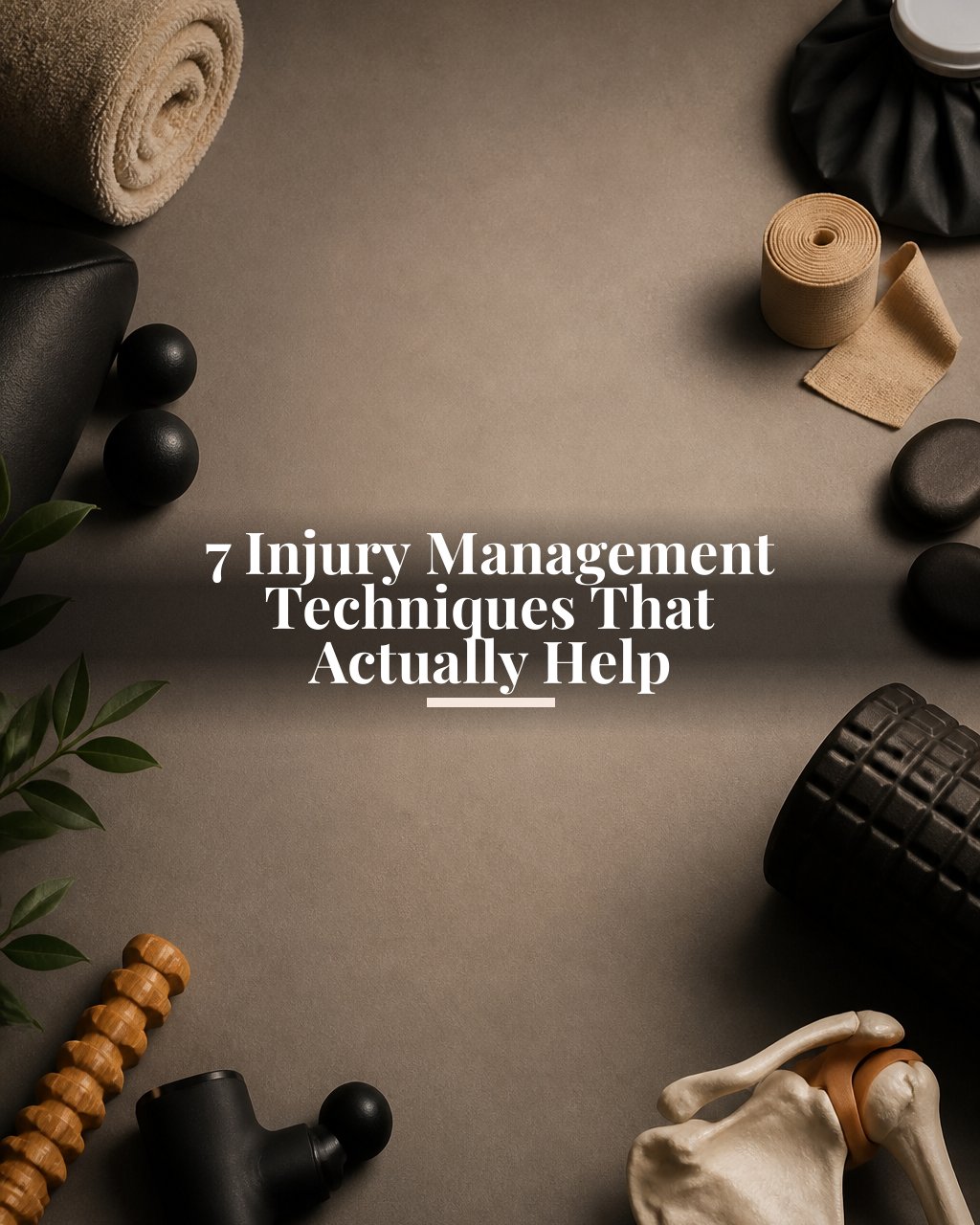 7 Injury Management Techniques That Actually Help