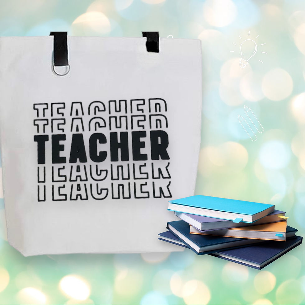 Thumbnail: Teacher Totes ~ 9 style options