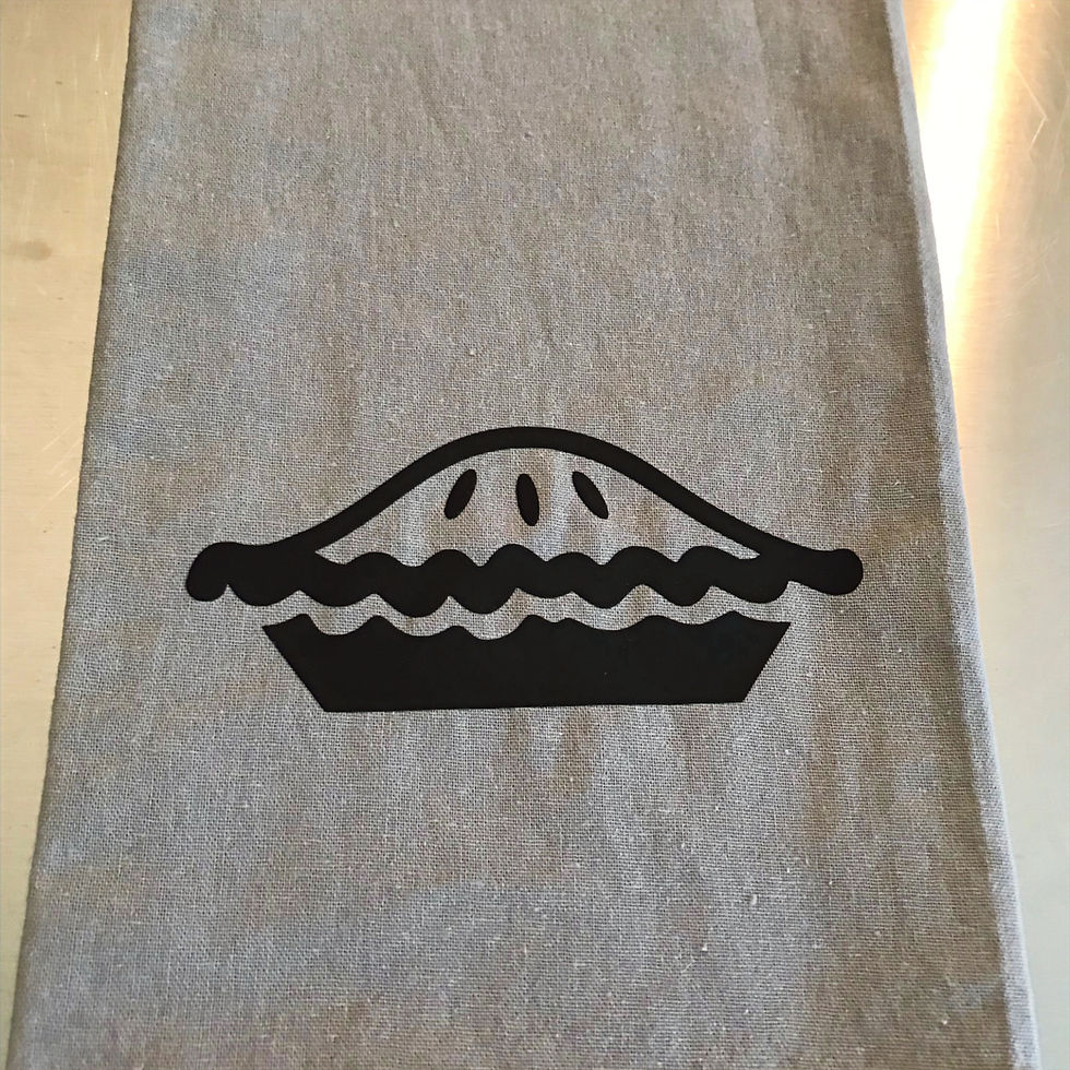 Thumbnail: Pumpkins & Pie Flour Sack Tea Towels