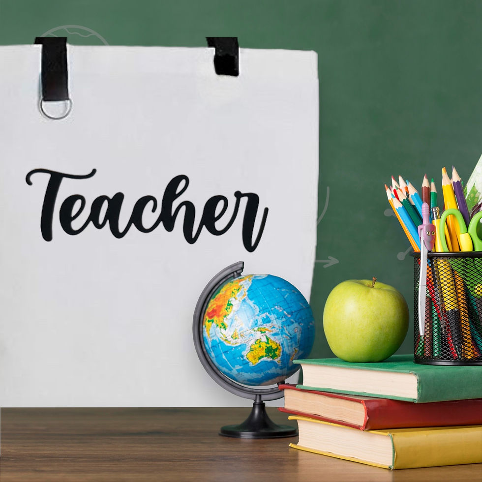 Teacher Totes ~ 9 style options