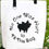 Thumbnail: Vegan Message Grocery Totes ~~ close to my heart