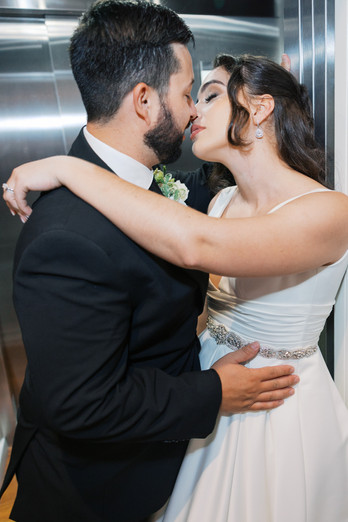 elevator flash photo luxury editorial wedding photographer 1908 grand, valley view, Granville plantation, Bella Cosa