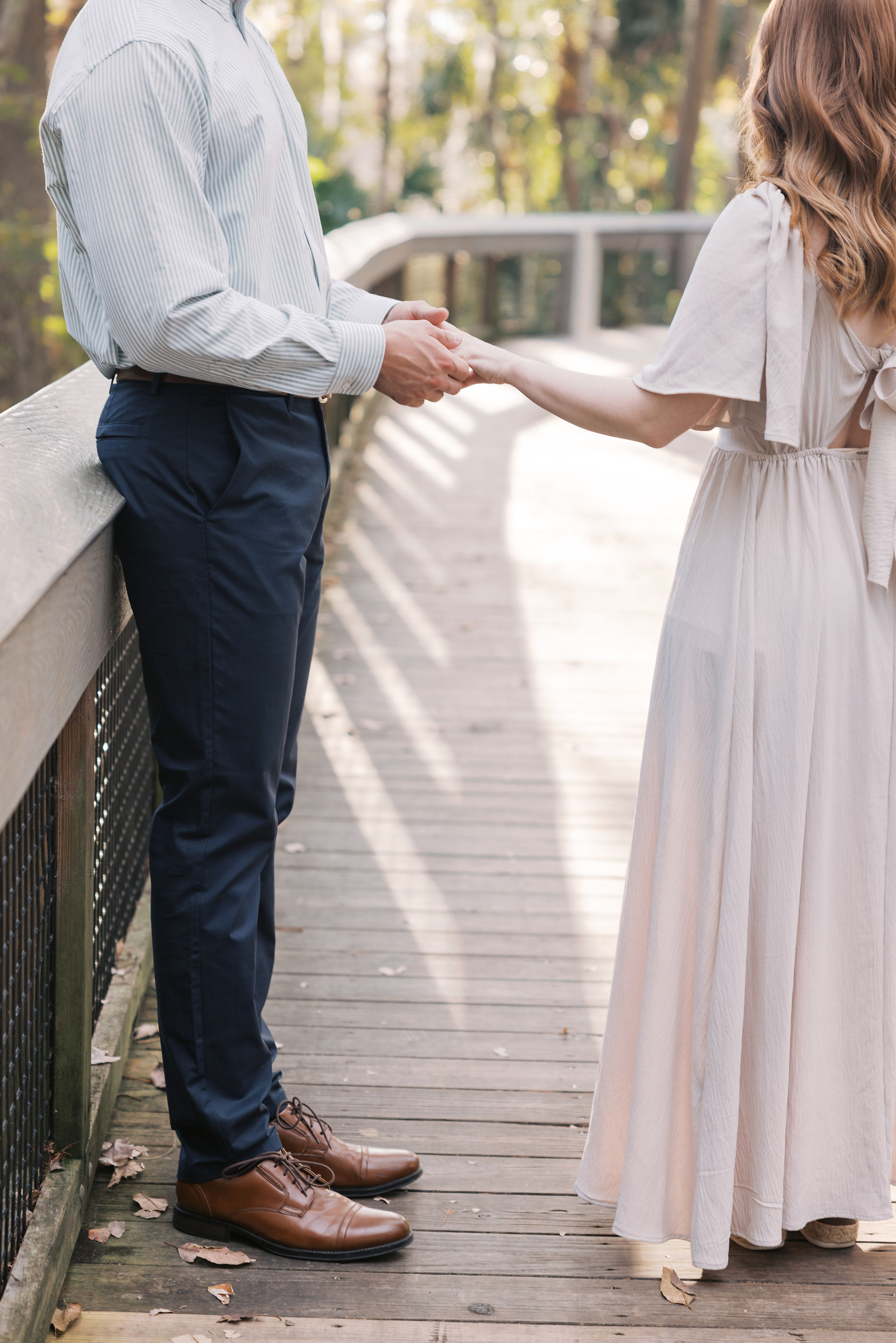 Fine art engagement photos at Silver Springs State Park photographed by a Gainesville and Orlando en