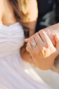 Downtown Gainesville engagement photos by Gainesville engagement photographer