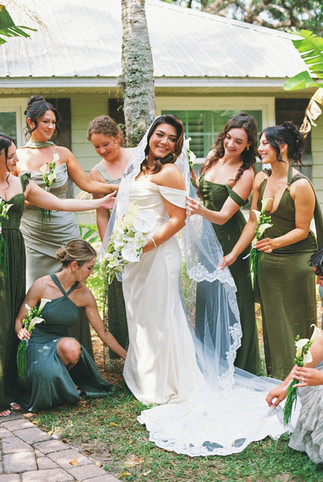wedding photography at The Delamater House
