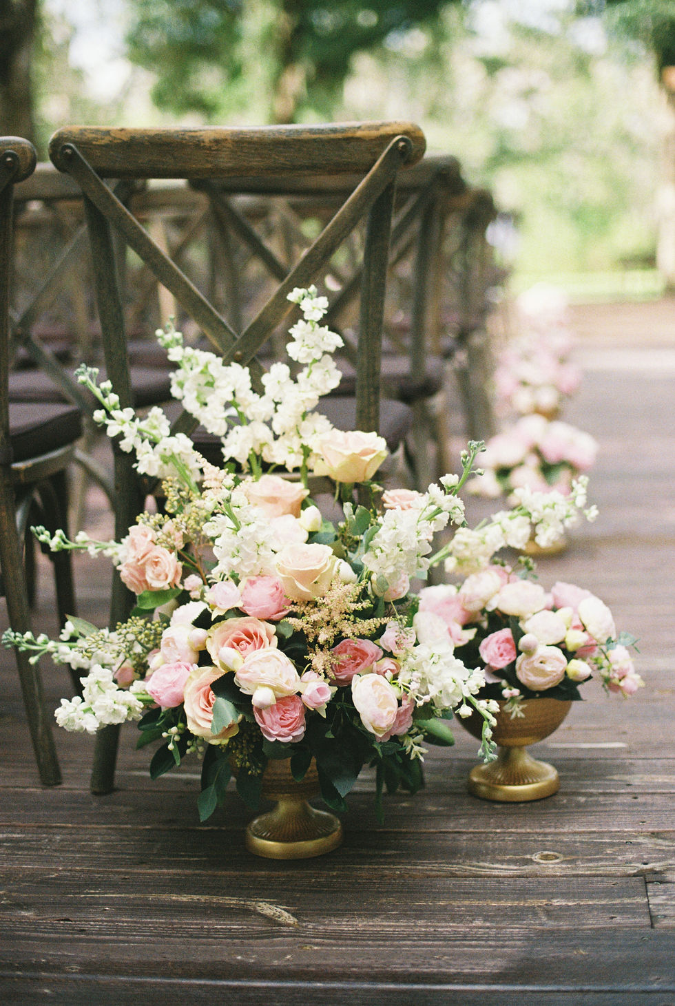 Soft, airy wedding ceremony captured on film