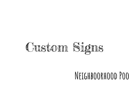 Custom Pool Hall Sign