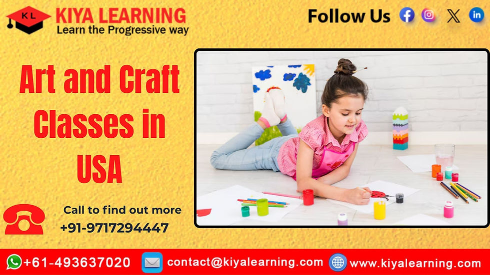 Art and Craft Classes Near Me