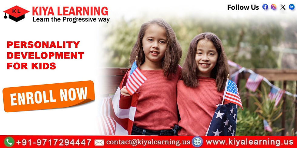 Personality Development For Kids