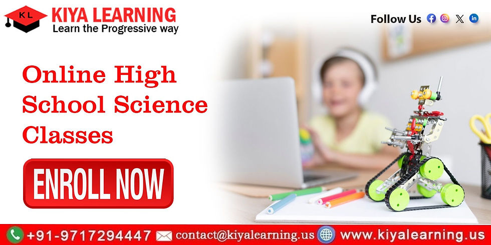 Online High School Science Classes