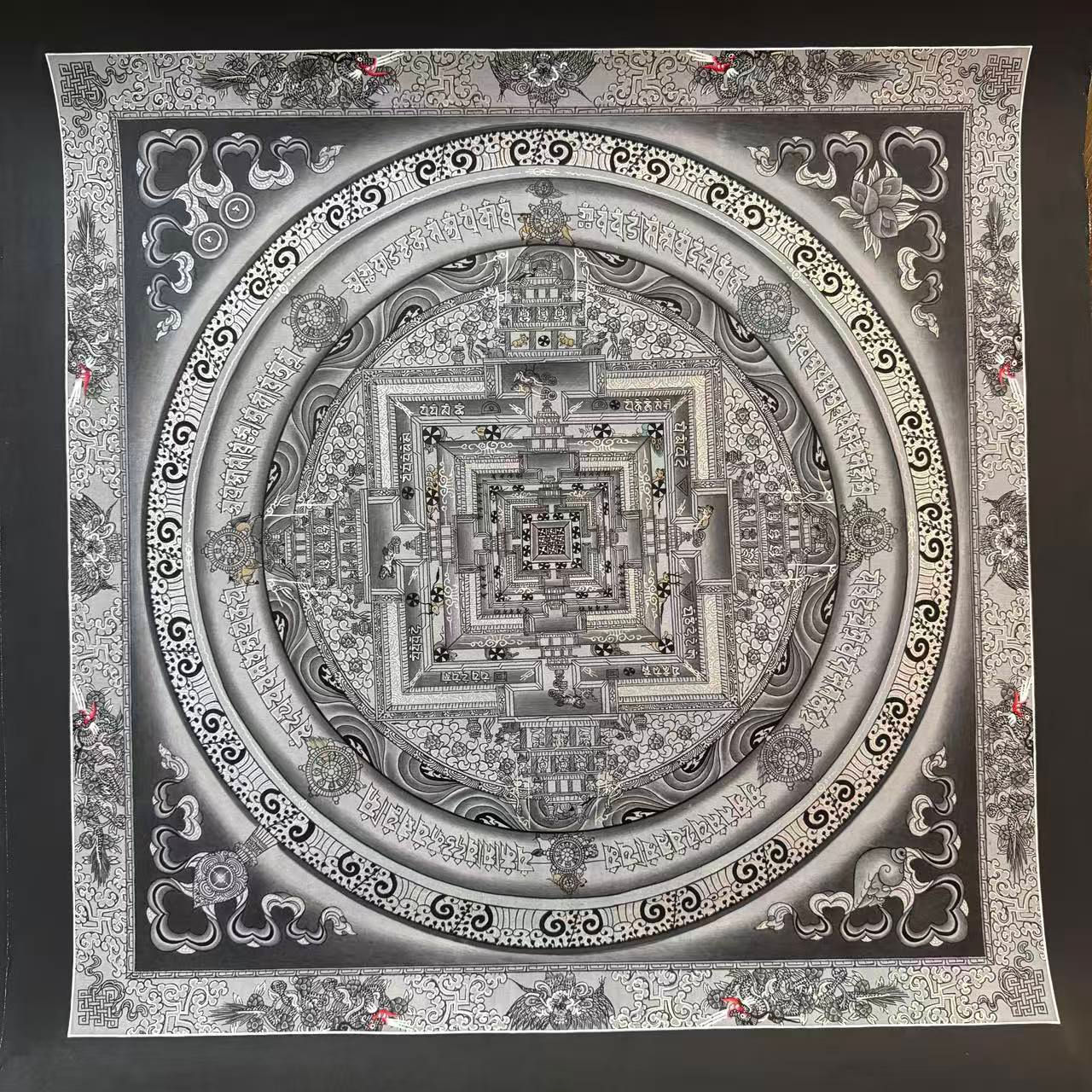 Kalachakra Om Mandala | Hecho por Lama