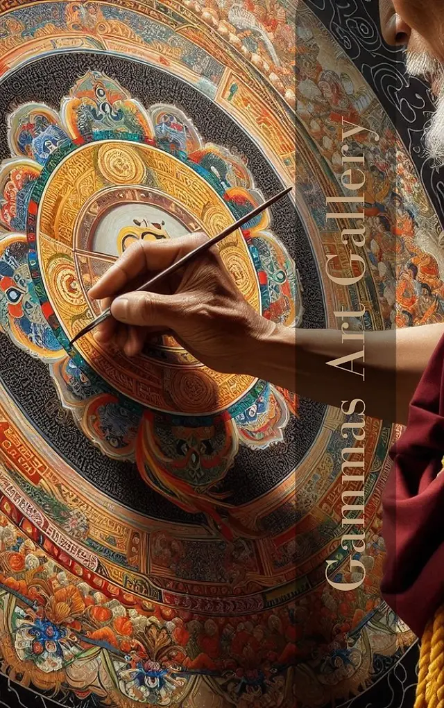 Lama Painting - Gammas Art Gallery