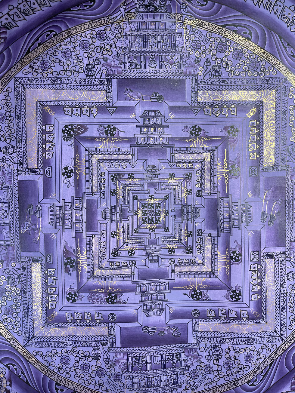 Thumbnail: Chakra Mandala | Crown Chakra | Monastery Art