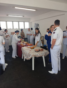 Coffe Breack na 2ª Trilha com os Oficiais do HPM