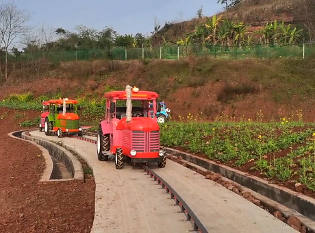 Farm Tractor with Track