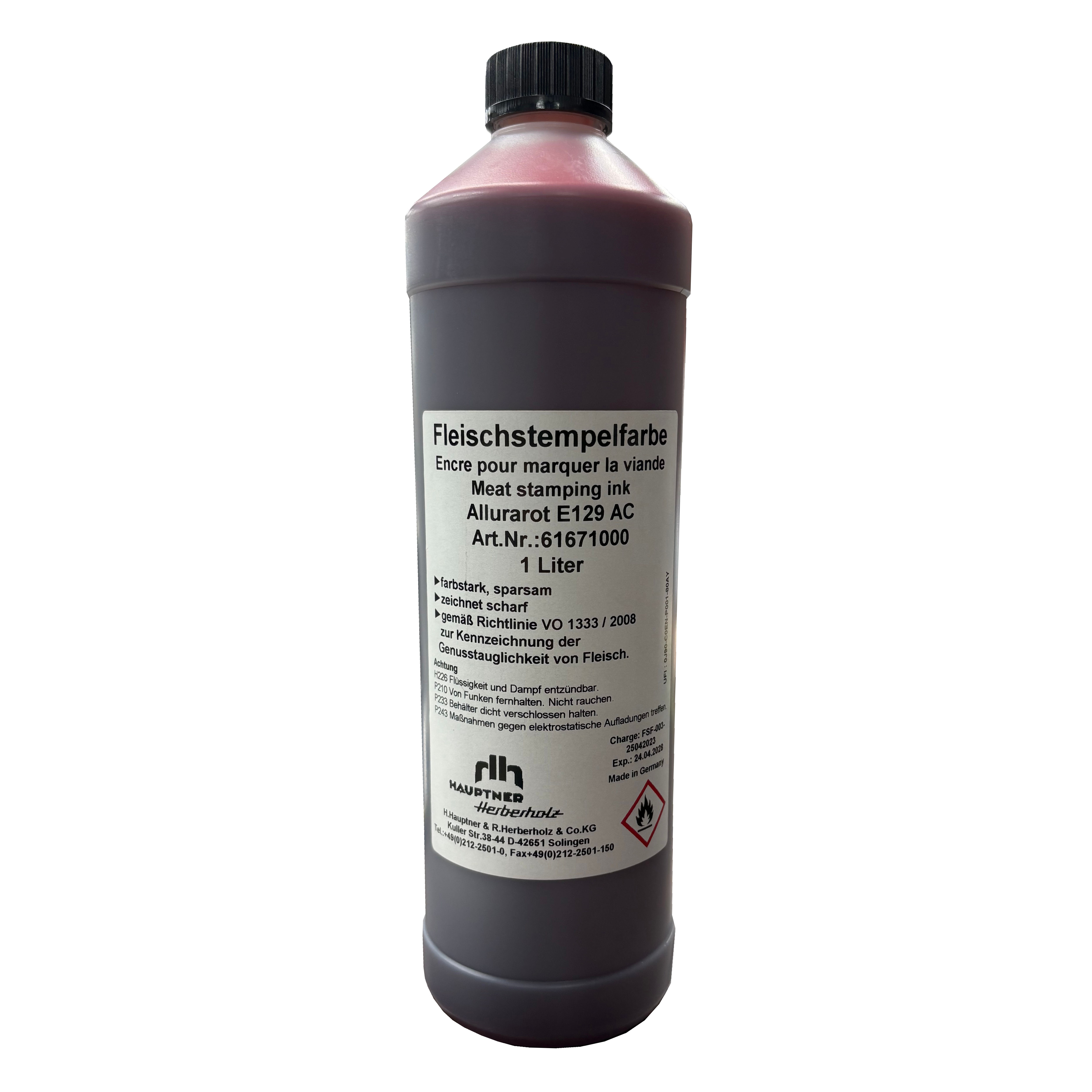 Meat Stamping Ink Red