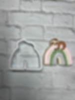 Sloth Rainbow Cookie Cutter .stl File