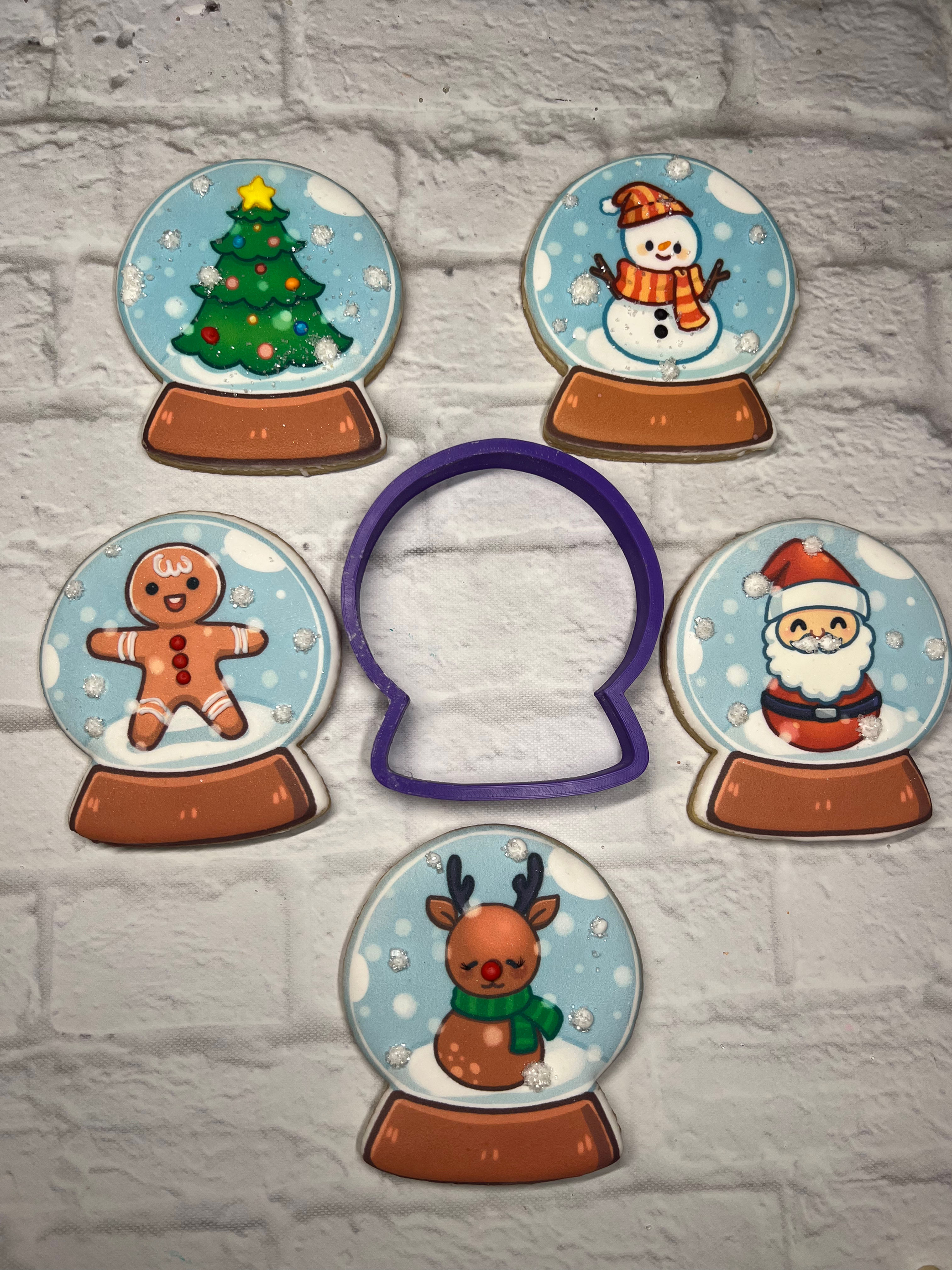 Snow Globe Cookie Cutter .stl File