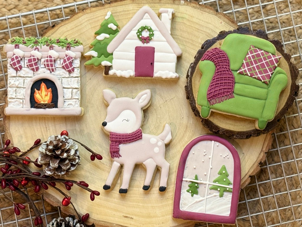 Virtual Cookie Class: Christmas at the Cabin **RECORDED CLASS**