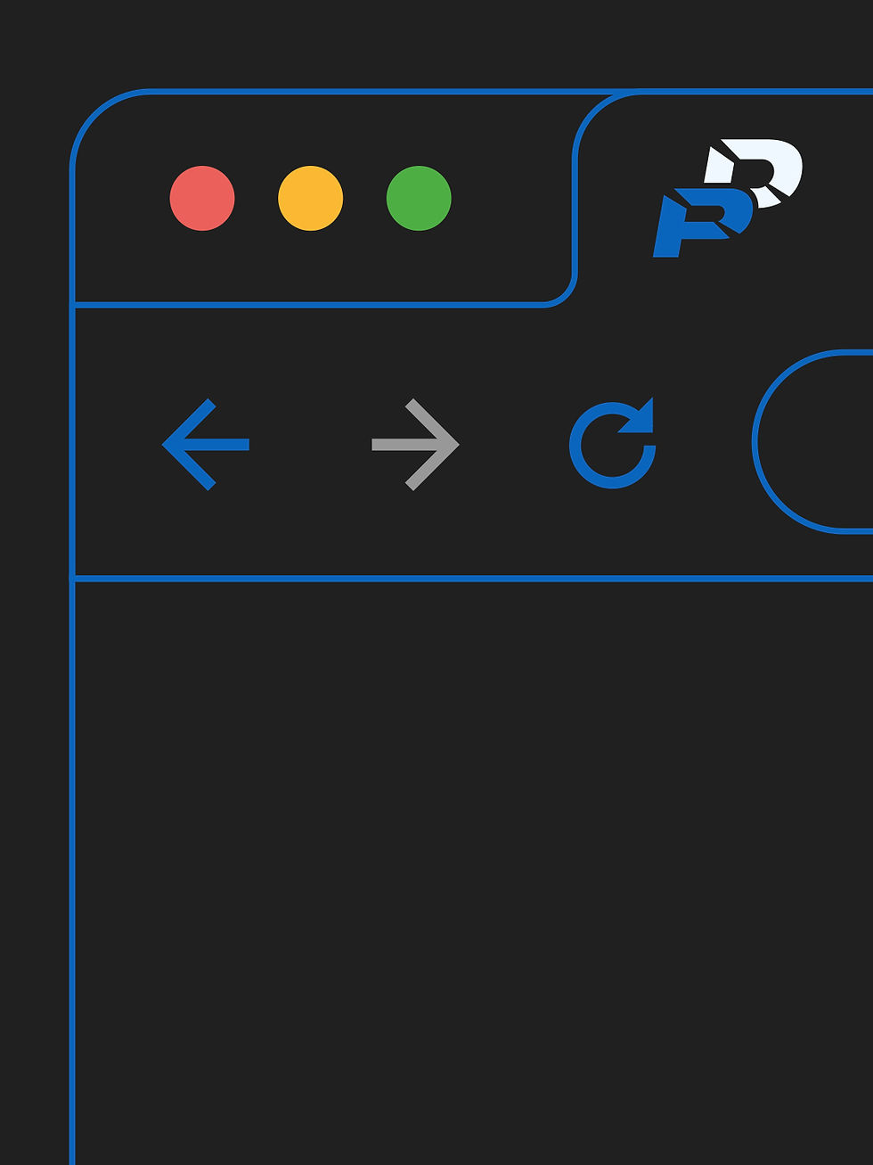 Dark Panther visual identity applied to a digital interface
