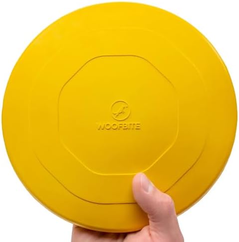 WoofBite yellow dog disc