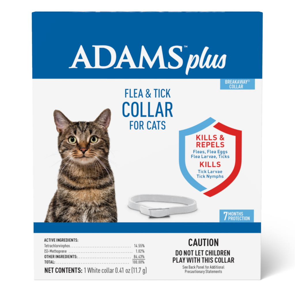 Adams Plus Flea and Tick Collar for Cats