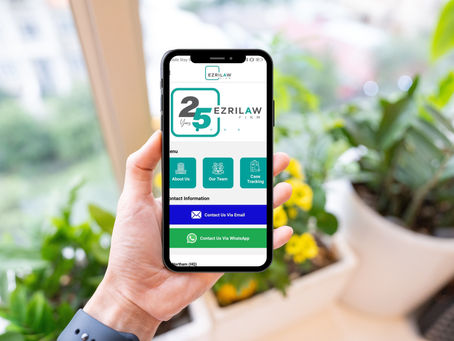 EzriLaw Firm Mobile Application Launch