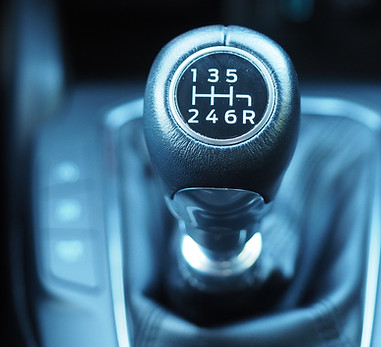 Versnellingspook, 6 versnellingen en achteruit voor rijles