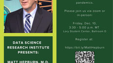 Dec 10: CSU Hosts Dr. Matthew Hepburn, M.D.; Operation Warp Speed Leader