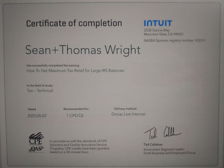 Intuit Large Balance Cert..jpg