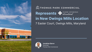 Thomas Park Commercial Represents Floor Coverings International in New Owings Mills Location