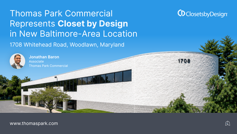 Thomas Park Commercial Represents Closet by Design in New Baltimore-Area Location