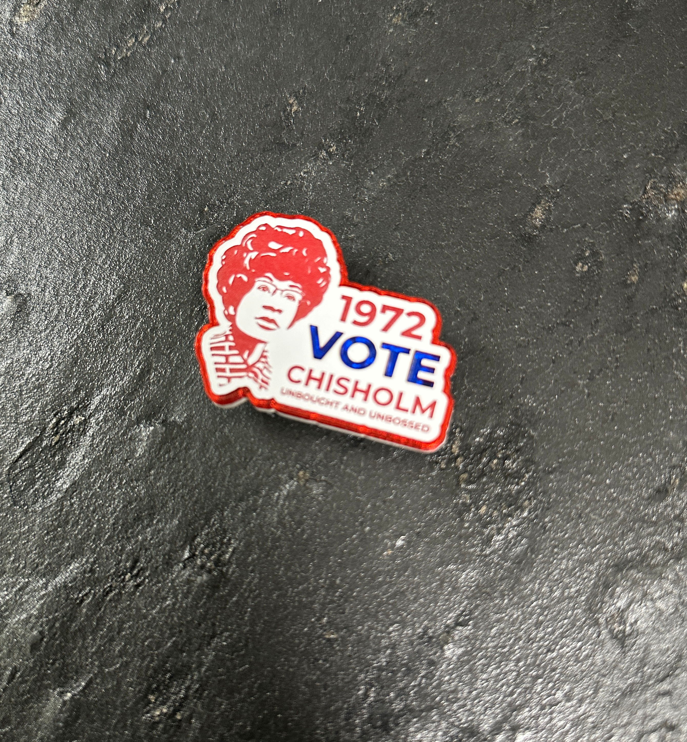 VOTE Chisolm Pin