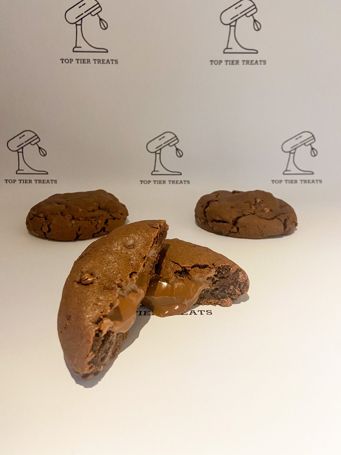 Giant stuffed cookies 