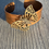 Thumbnail: Hammered copper butterfly cuff