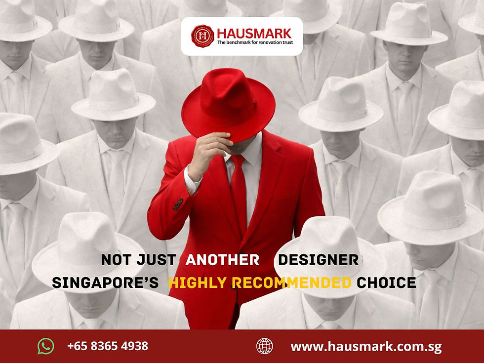 Meaning of Highly Recommended Interior Designer in Singapore