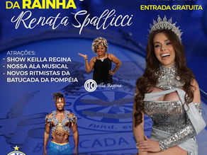Coronation of the Queen of the Águia de Ouro Drums, Renata Spallicci!