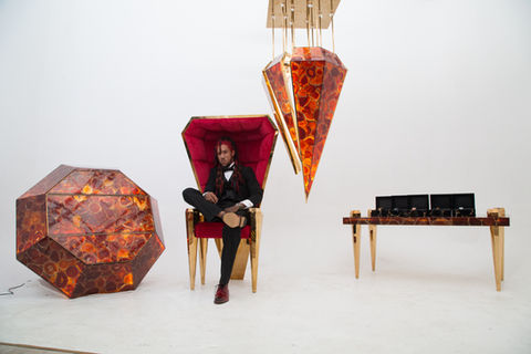 Red Lava Furniture Set