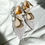 Thumbnail: Fairy Flats - Coconut White Suede with Stormy Embroidery