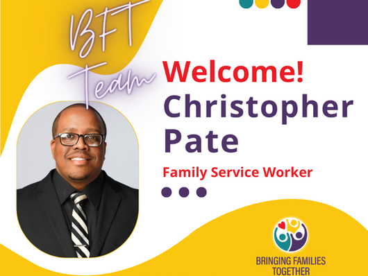 💜 Welcome to the Team: Christopher Pate