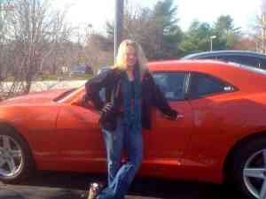Shea with the Orange Beast at the Outer Temple of Witchcraft/2 year long online class graduation in the Temple of Witchcraft Mystery School.
